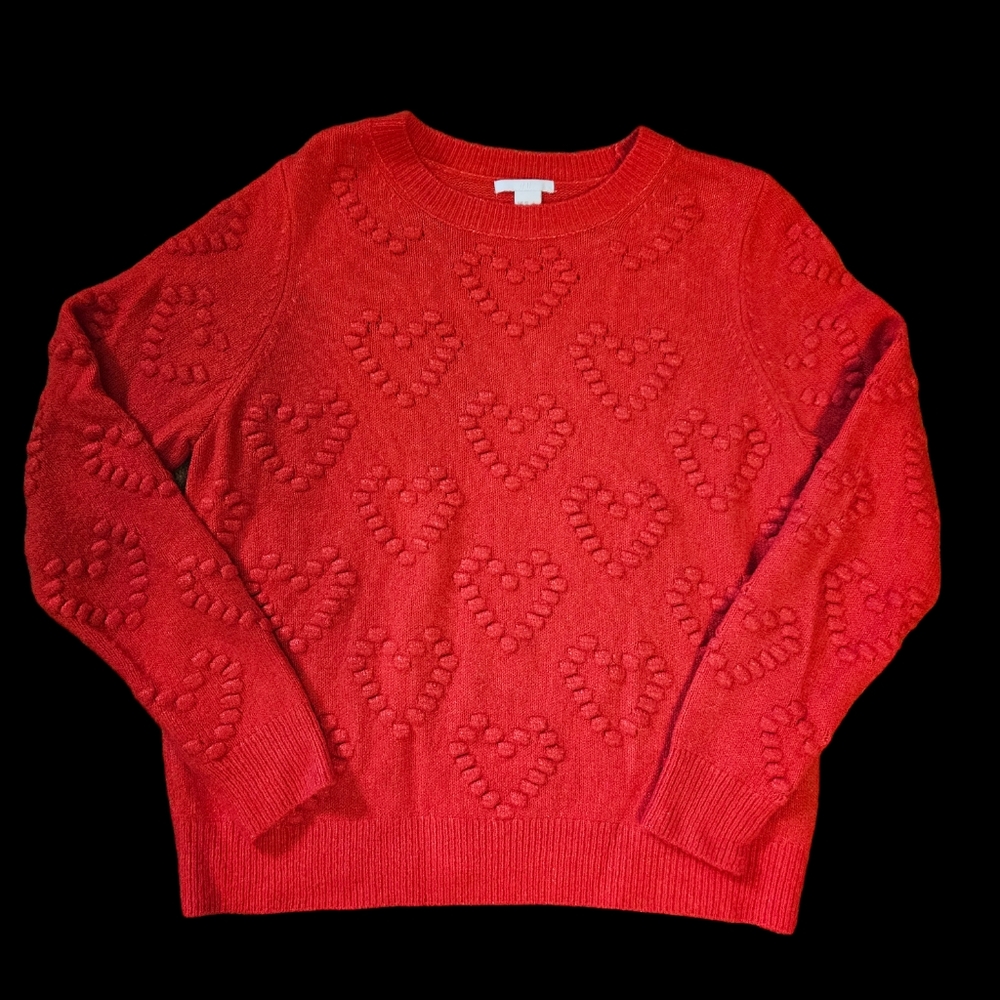 XS H&M Heart Sweater
